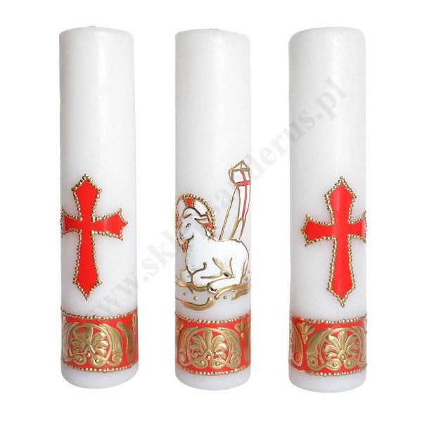ŚWIECE NA WIELKANOC - wys. 30 cm - komplet - 2283