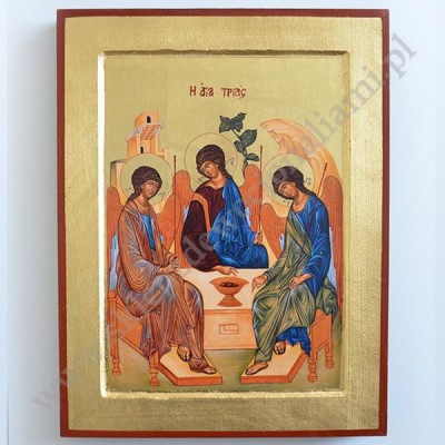 TRÓJCA ŚWIĘTA - ikona - 24 x 31 cm