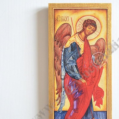 ŚWIĘTY MICHAŁ ARCHANIOŁ - ikona 14.2 x 34 cm - 50817