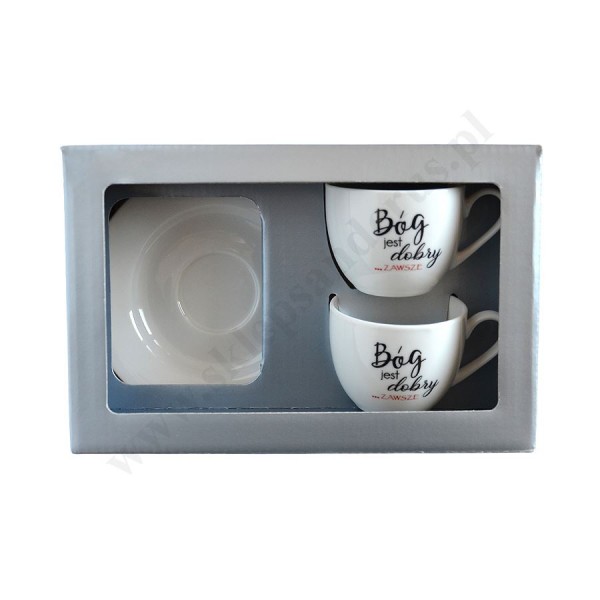 FILIŻANKI ESPRESSO - zestaw - 60442