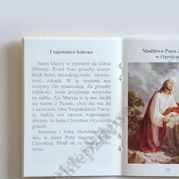 TAJEMNICE RÓŻAŃCOWE - KSIĄŻECZKA