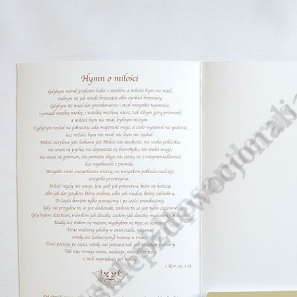 TECZKA ŚLUBNA - 68435