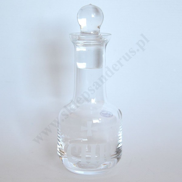 BUTELKA NA OLEJ ŚWIĘTY CHR - wys. 17 cm - 57321