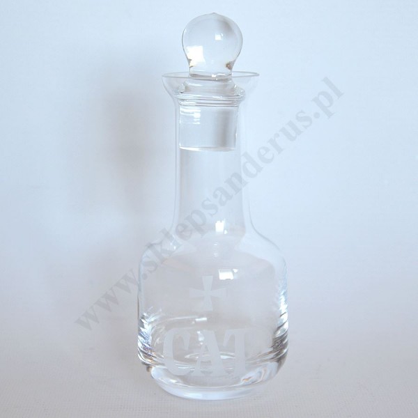 BUTELKA NA OLEJ ŚWIĘTY CAT - wys. 17 cm - 57322