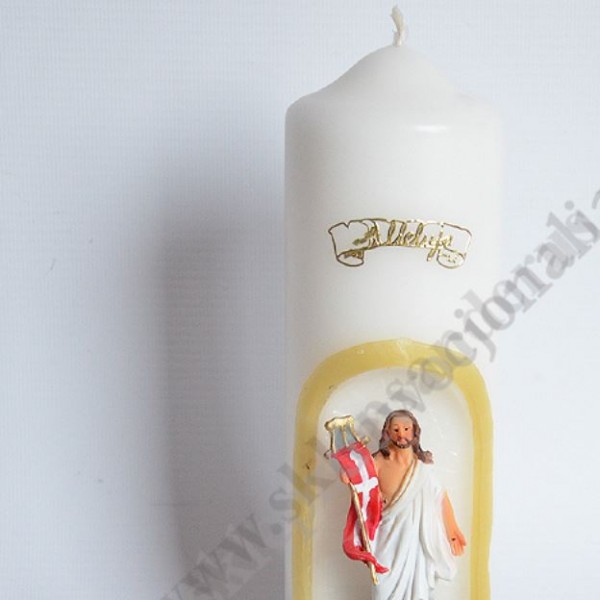 ŚWIECA WIELKANOCNA - wys. 21 cm - 79679