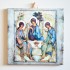TRÓJCA ŚWIĘTA - obrazek na ceramice 15 x 15 cm - 58972