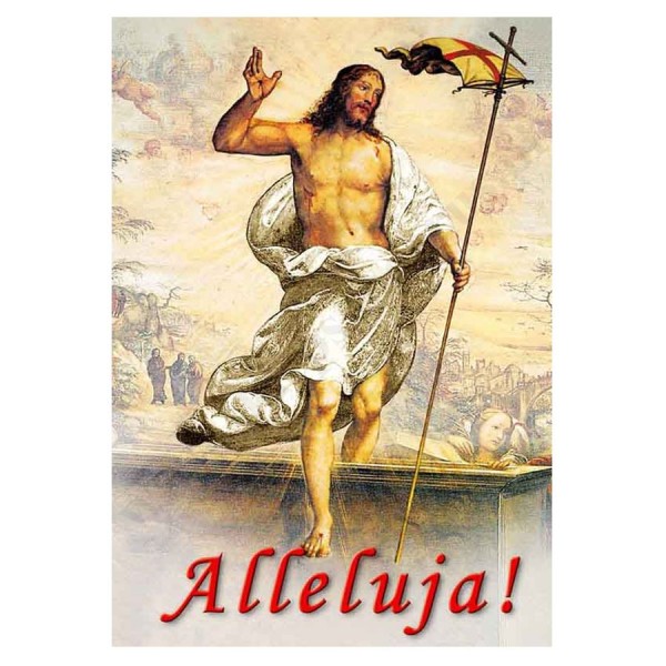 PLAKAT - ALLELUJA - format 33,5 x 49 cm - 50123