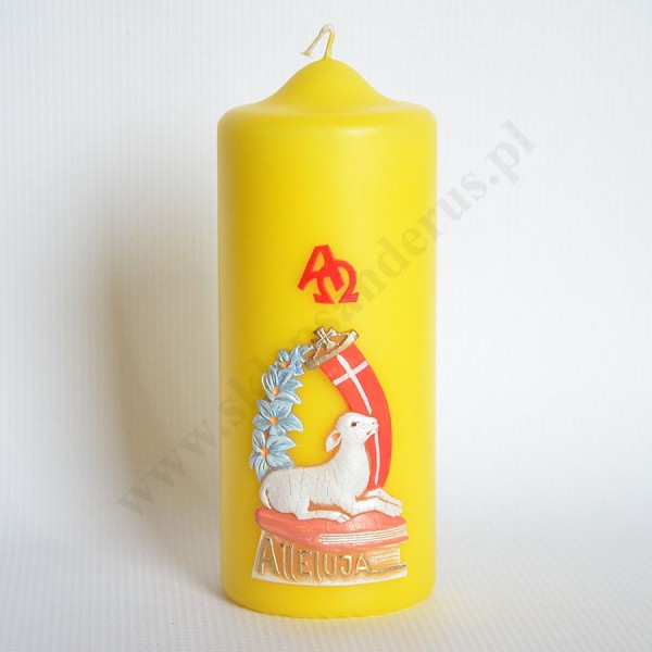 ŚWIECA WIELKANOCNA - wys. 15 cm - 10297