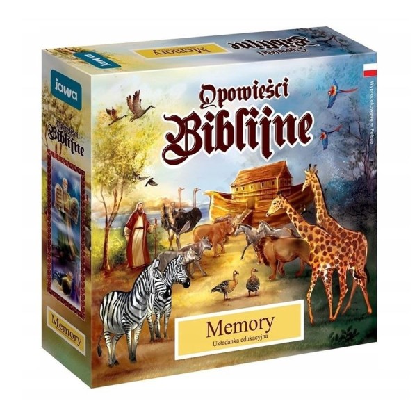 OPOWIEŚCI BIBILJNE  - MEMORY UKŁADANKA EDUKACYJNA - 9397