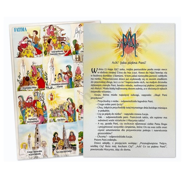 KONTROLKA MAJOWA - FATIMA 2025 - KPL. 25 szt. - 2643