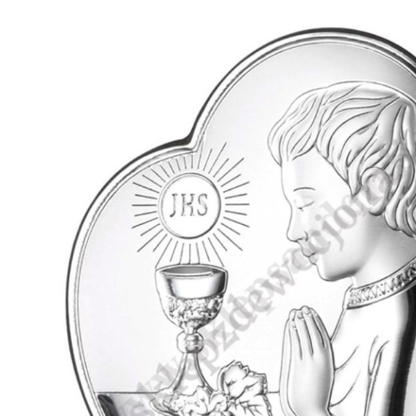 PAMIĄTKA I KOMUNII ŚWIĘTEJ - OBRAZEK SREBRNY - 81123/0L