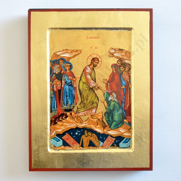 ZMARTWYCHWSTANIE PANA JEZUSA - ikona 18 x 23.5 cm - 0531