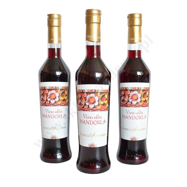 VINO ALLA MANDORLA - wino deserowe czerwone, słodkie
