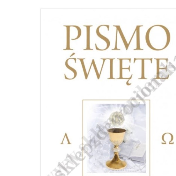 PISMO ŚWIĘTE - PAMIĄTKA I KOMUNII ŚWIĘTEJ