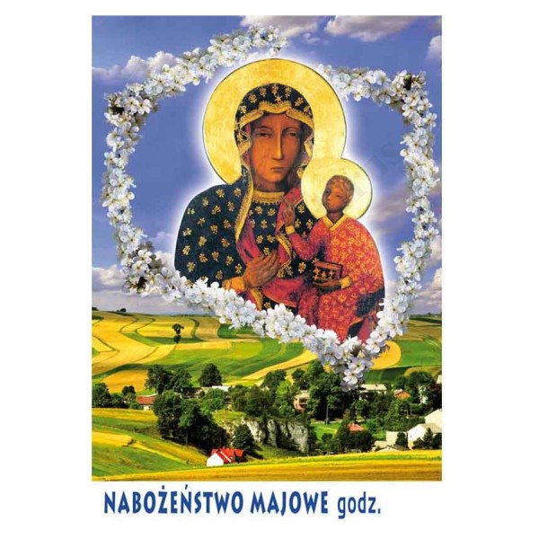 PLAKAT - NABOŻEŃSTWO MAJOWE - format 33,5 x 49 cm - 6933