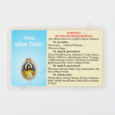MEDALIK FOLIOWANY - ŚWIĘTY ANTONI - format 8.5 x 5.5 cm - 51437