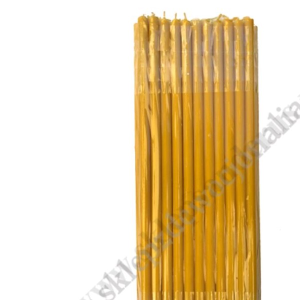 ŚWIECE CERKIEWNE - wys.25 cm - 100 szt - 1 kg - 4704