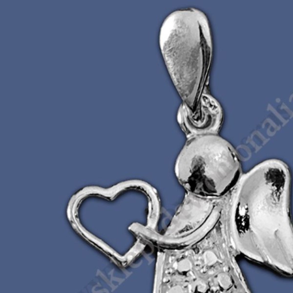 MEDALIK ANIOŁEK - wys. 2.5 cm - 61955