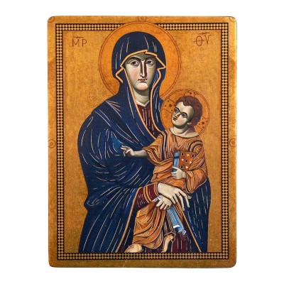 MATKA BOŻA ŚNIEŻNA - ikona 12 x 16 cm - 9446