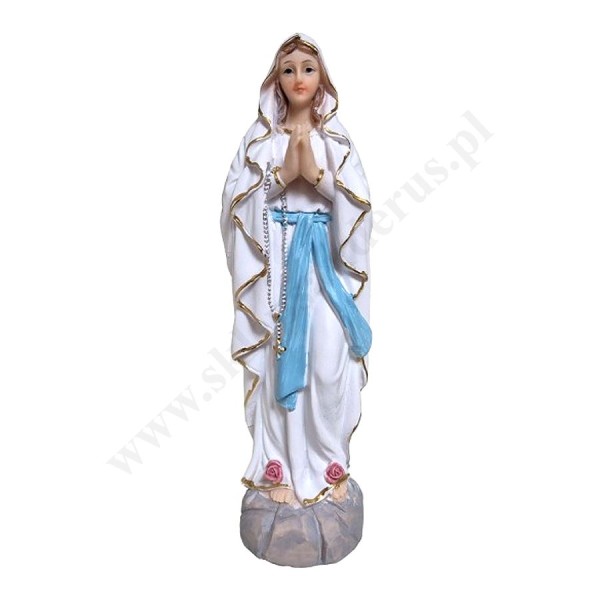 MATKA BOŻA Z LOURDES - figurka wys. 19.5 cm - A1391