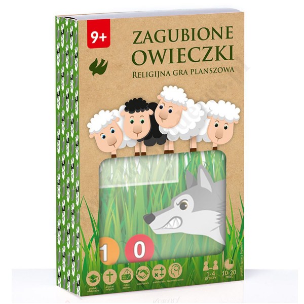 ZAGUBIONE OWIECZKI - gra planszowa - 2413