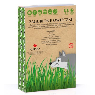 ZAGUBIONE OWIECZKI - gra planszowa - 2413