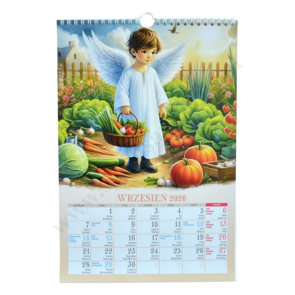 KALENDARZ DLA DZIECI 2026 - format 22,5 cm x 33 cm - 58807