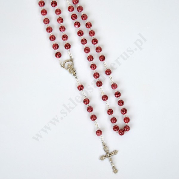 RÓŻANIEC KULKA BORDO - 89378