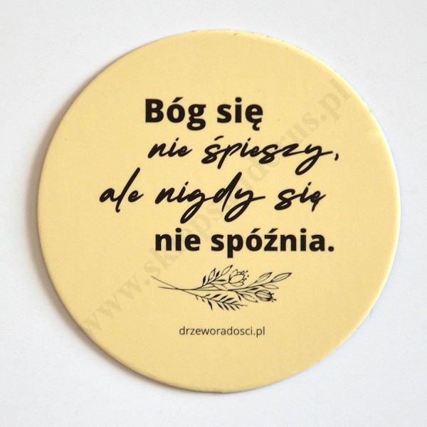 BÓG SIĘ NIE SPIESZY... - magnes - 74427