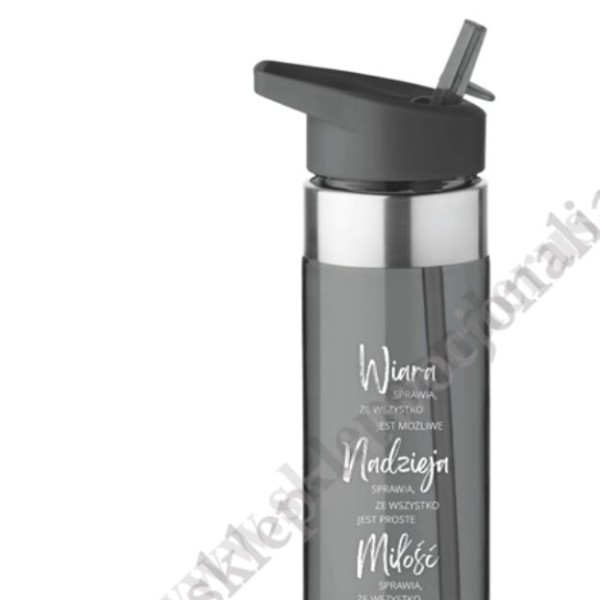 BIDON ZE SŁOMKĄ - dwa wzory - 5489