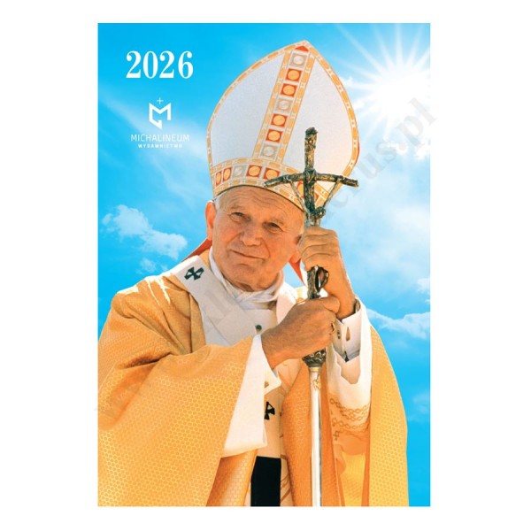 ŚW.JAN PAWEŁ II - KALENDARZ 2026 format A4 - 85175