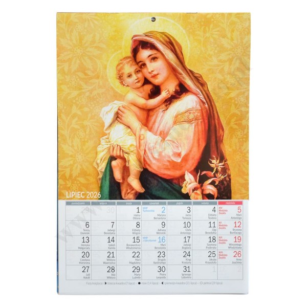 KALENDARZ 2025 - MARYJNY - format A4 - 85174 KALENDARZ 2025 - MARYJNY - format A4 - 85174