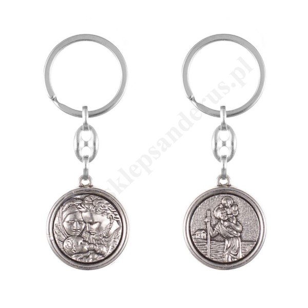 BRELOK ŚW. RODZINY I ŚW. KRZYSZTOFA - 75839 BRELOK ŚW. RODZINY I ŚW. KRZYSZTOFA - 75839