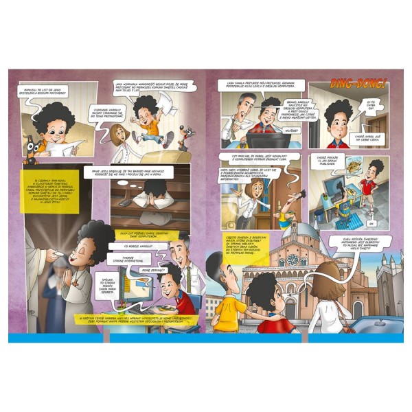 HISTORIE ŚWIĘTYCH W KOMIKSIE HISTORIE ŚWIĘTYCH W KOMIKSIE