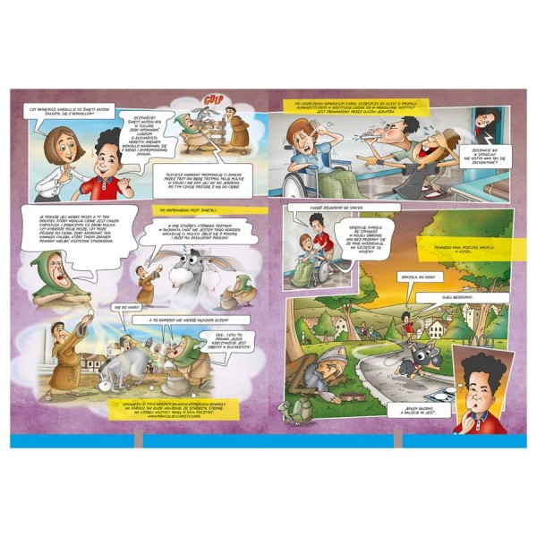 HISTORIE ŚWIĘTYCH W KOMIKSIE HISTORIE ŚWIĘTYCH W KOMIKSIE