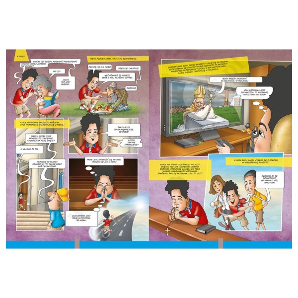 HISTORIE ŚWIĘTYCH W KOMIKSIE HISTORIE ŚWIĘTYCH W KOMIKSIE