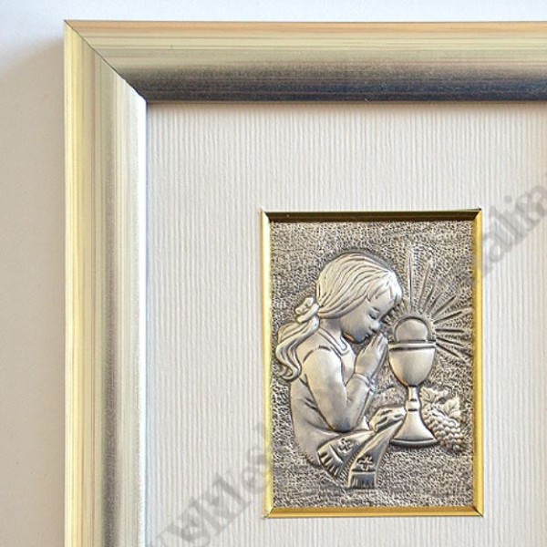 PAMIĄTKA I KOMUNII ŚWIĘTEJ - obrazek format 12.6 x 14.5 cm - 0164