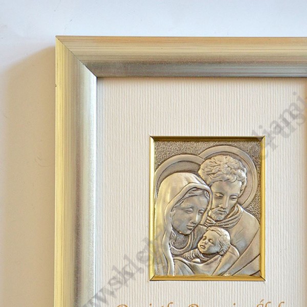 ŚWIĘTA RODZINA - pamiątka rocznicy ślubu - format 12.6 x 14.5 cm - 0178