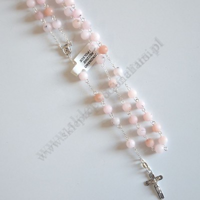 RÓŻANIEC OPAL RÓŻOWY - 60042