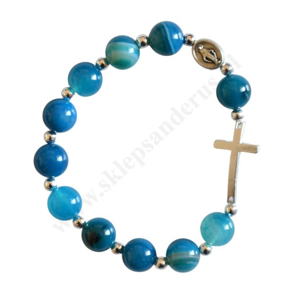 DZIESIĄTEK RÓŻAŃCA - bransoletka - 63401