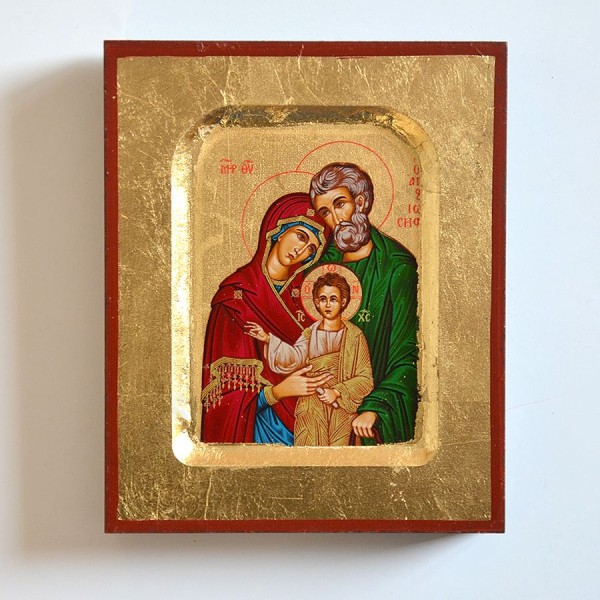 ŚWIĘTA RODZINA - ikona 10.3 x 12.7 cm - 83190