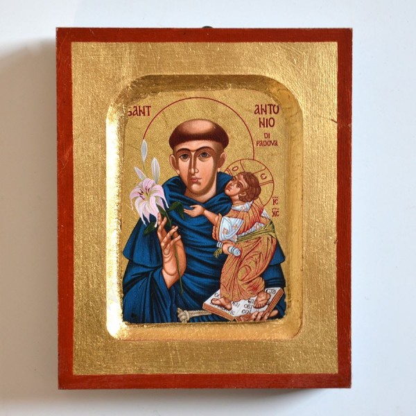 ŚWIĘTY ANTONI - ikona 10.2 x 12.5 cm - 67281