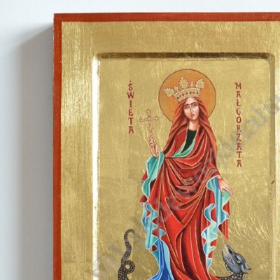 ŚWIĘTA MAŁGORZATA - ikona 18 x 24 cm - 86877