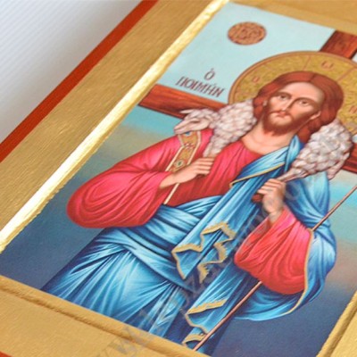 PAN JEZUS DOBRY PASTERZ - ikona 18 x 24 cm - 88017