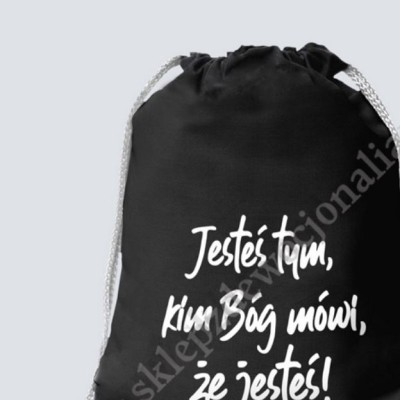 WOREK Z NADRUKIEM JESTEŚ TYM, KIM BÓG MÓWI, ŻE JESTEŚ!