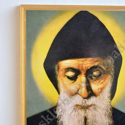 ŚWIĘTY CHARBEL - obraz 22.5 x 27.5 cm - 11045