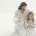 PAN JEZUS I KOMUNIA ŚWIĘTA - wys. 9 cm - A3605