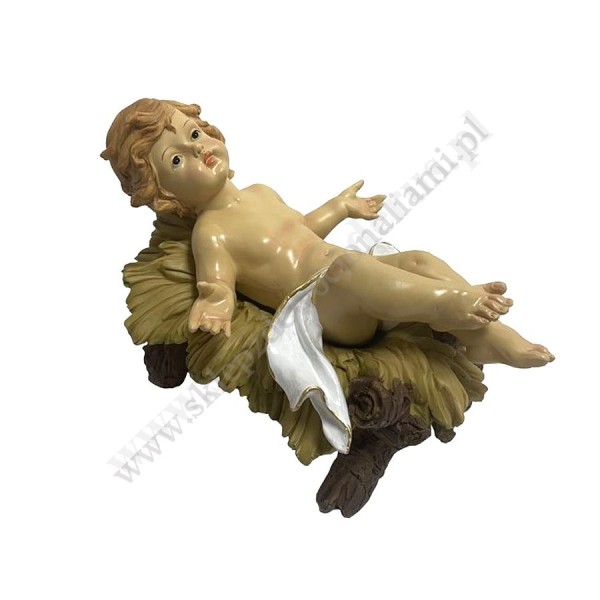DZIECIĄTKO W ŻŁÓBKU - wys.21 cm - A9202