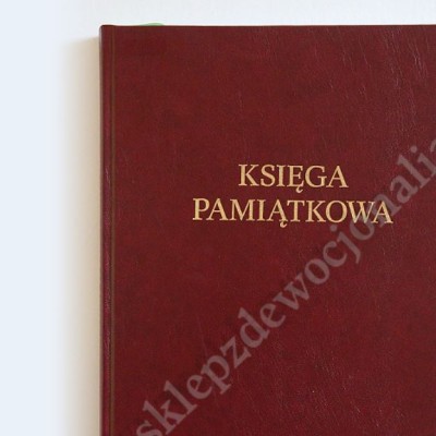 KSIĘGA PAMIĄTKOWA