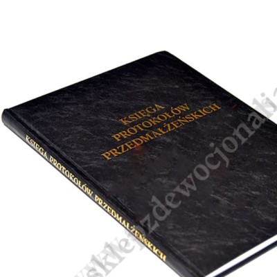 KSIĘGA PROTOKOŁÓW PRZEDMAŁŻEŃSKICH - 88248